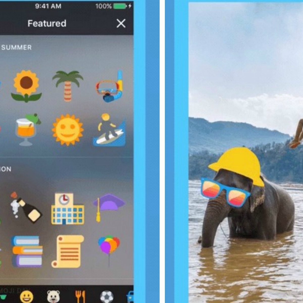 Twitter 'le copia a Snapchat' y agrega stickers a sus fotos