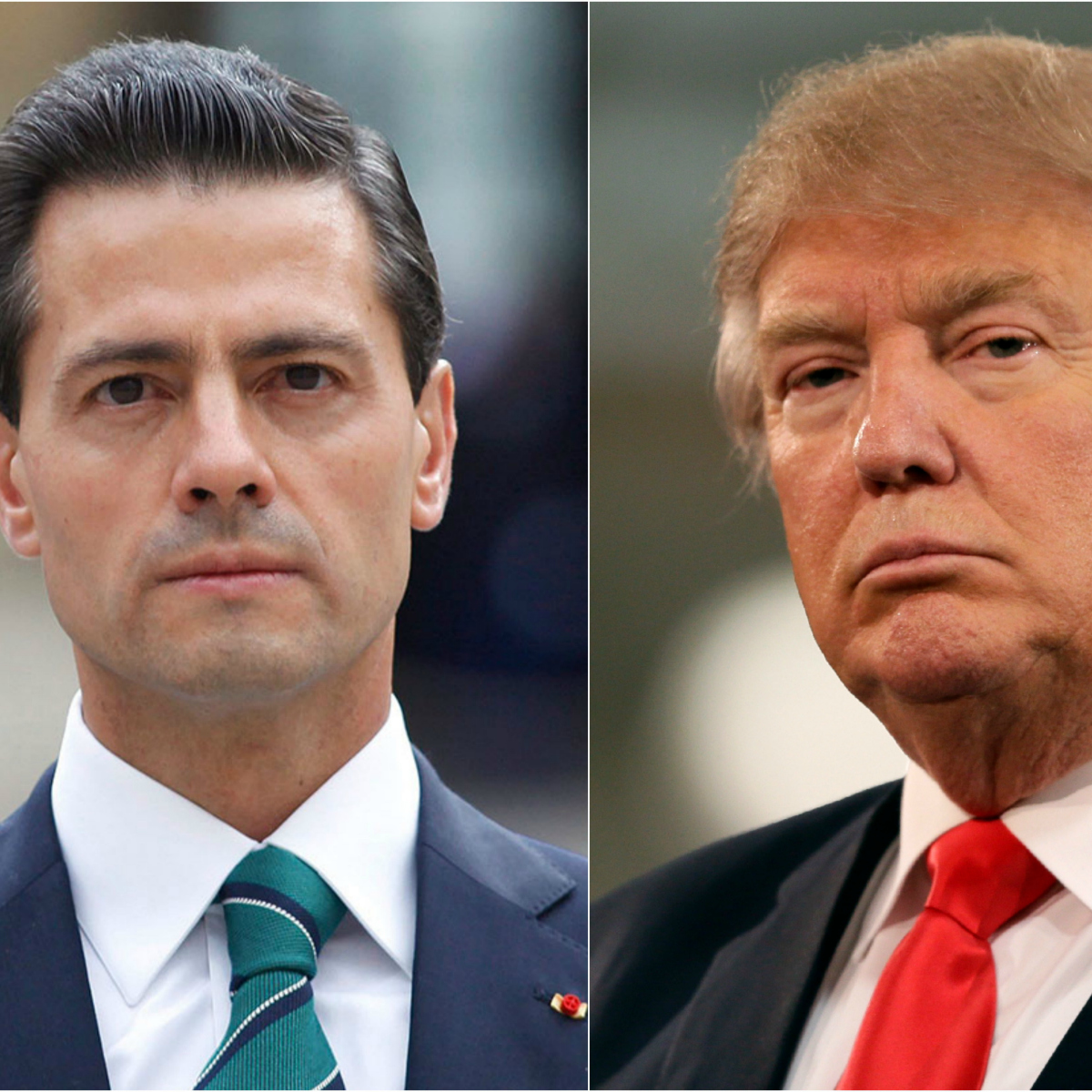 Trump visita México e internet enloquece