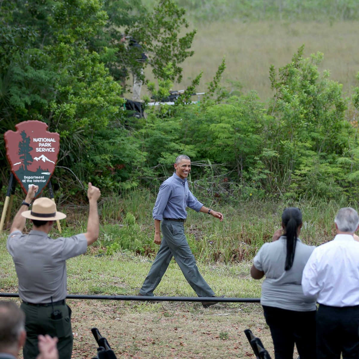 Pasea por el bosque con Obama; aquí te decimos cómo