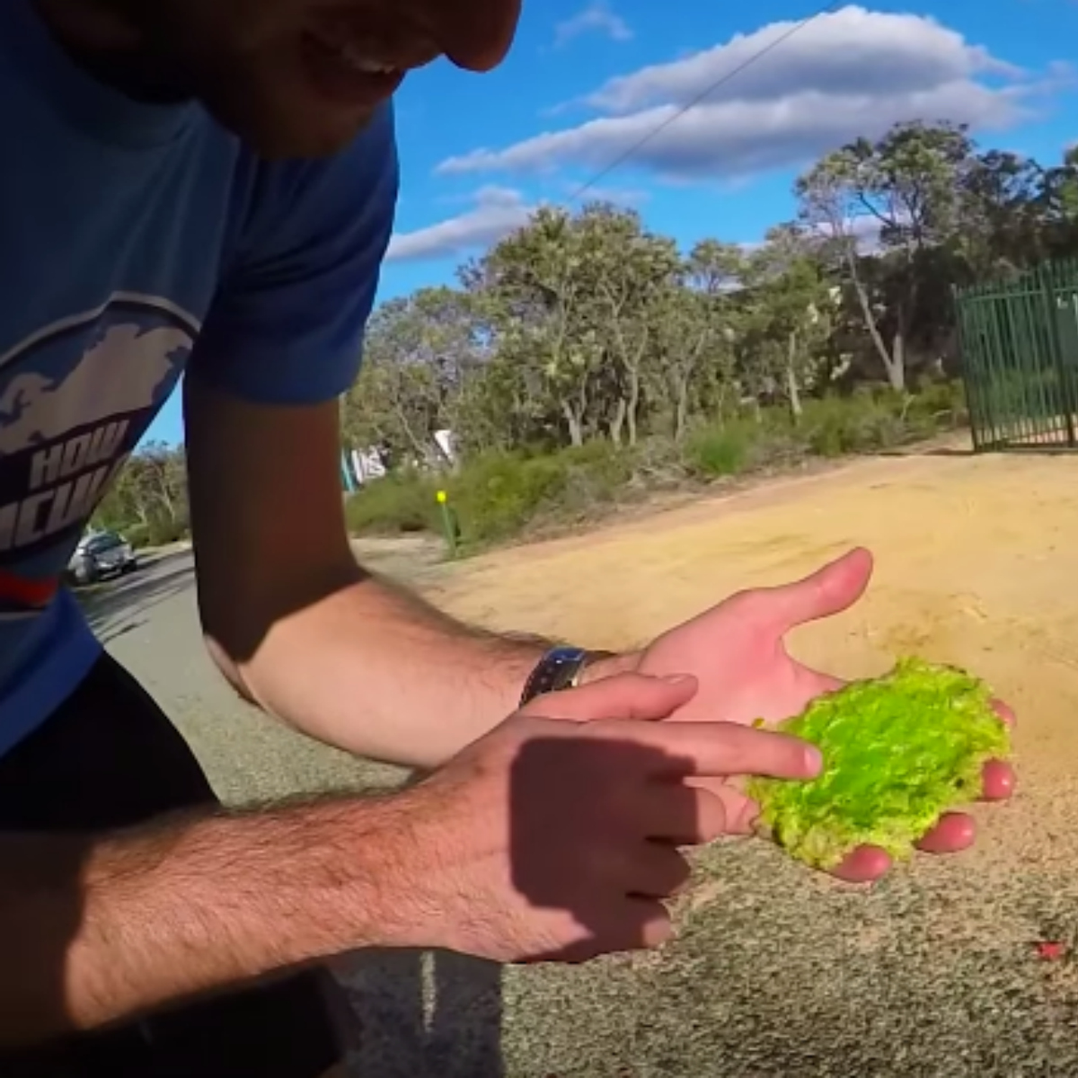 VIDEO: ¿Es posible que una 'súper sandía' sobreviva una caída de 45 metros?