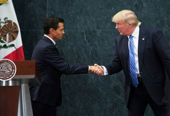 peña y trump
