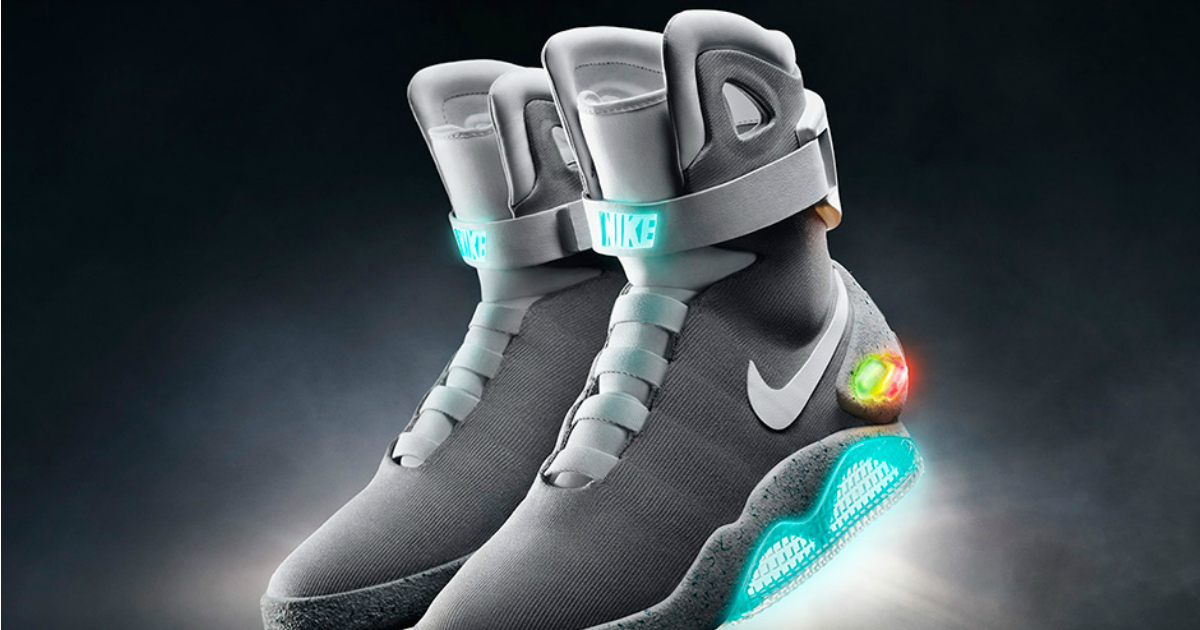 Tenis Nike de 'Volver al Futuro' son reales y llegarán mañana