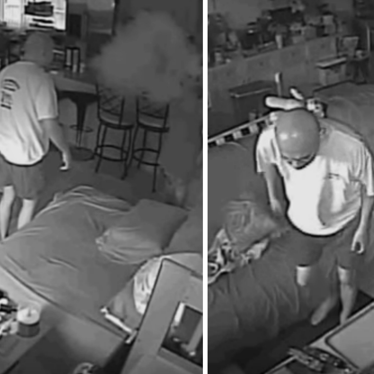 VIDEO: Captan instante en que un Note 7 se incendia y noquea a una mujer