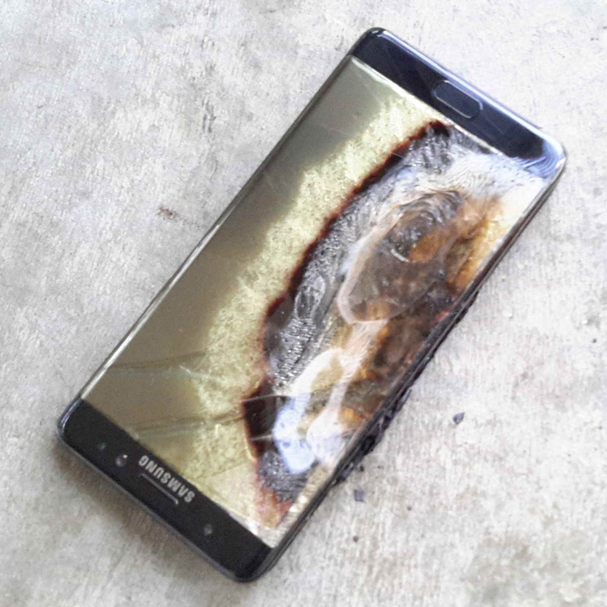 Apple ganará por el incidente de los Galaxy Note 7