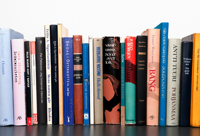 Urval av de böcker som har vunnit Nordiska rådets litteraturpris under de 50 år som priset funnits
