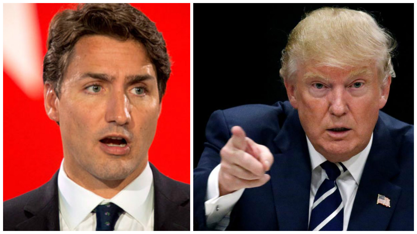 Trump también tiene en la mira a Canadá