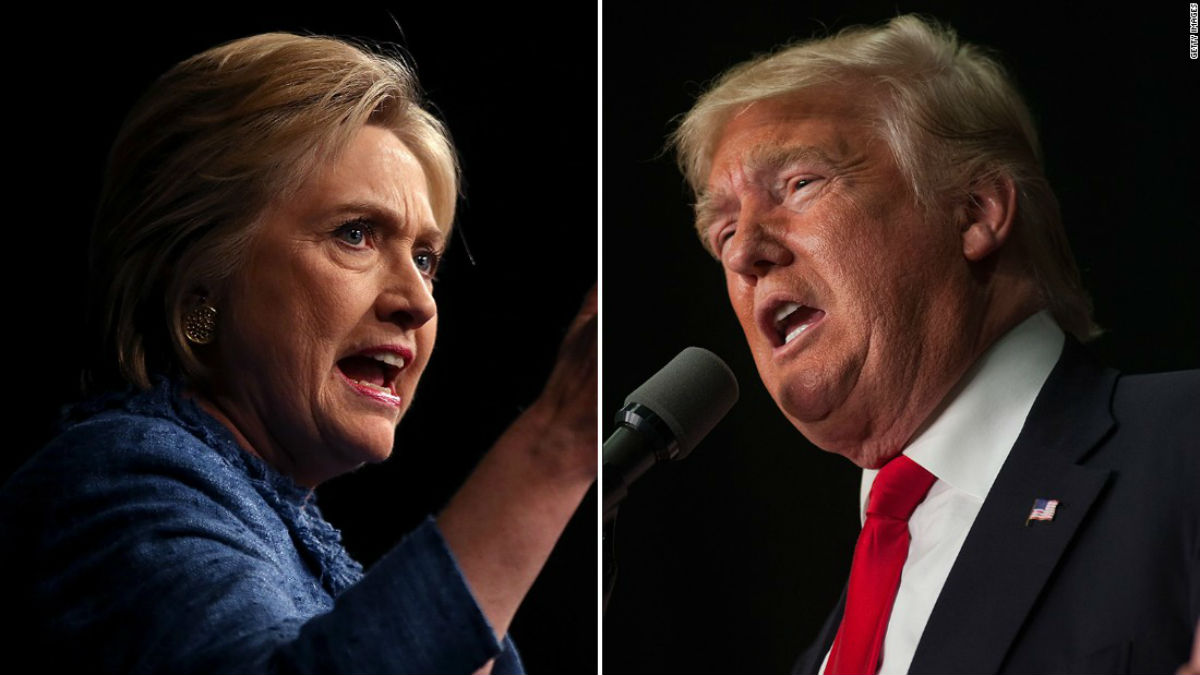 Hillary Clinton y Donald Trump llegan a Periscope