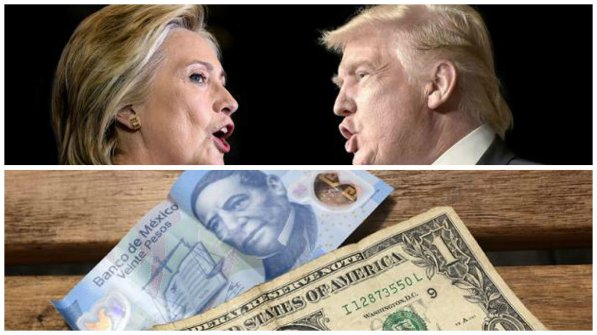 Así es como las elecciones de EU han afectado al peso