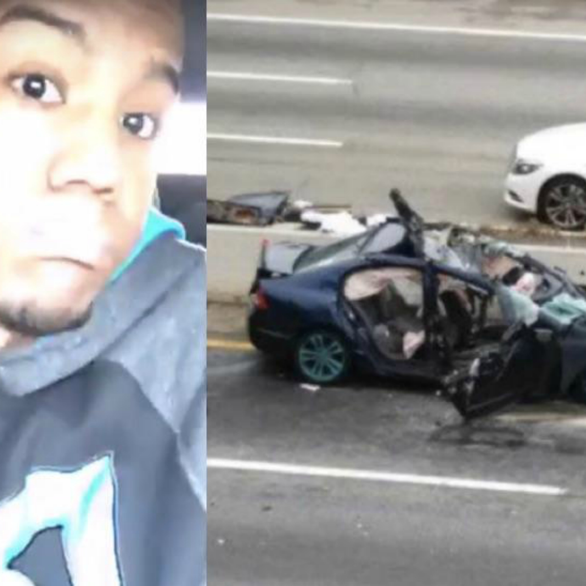 Joven descubre que conducir y transmitir en vivo por Facebook es mala idea