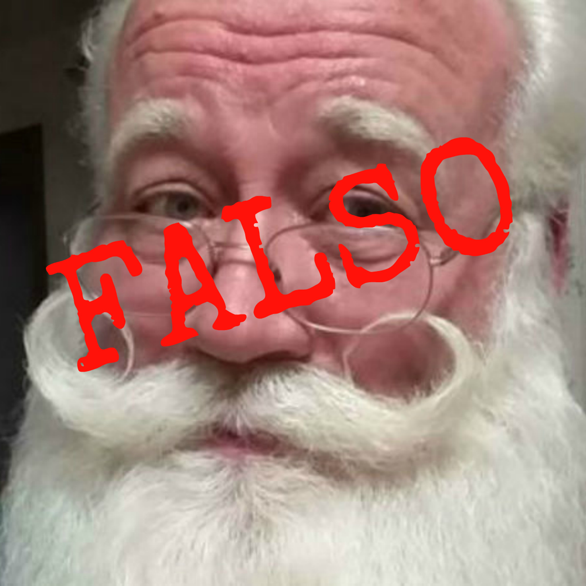 La historia del niño que murió en los brazos de Santa Claus es falsa