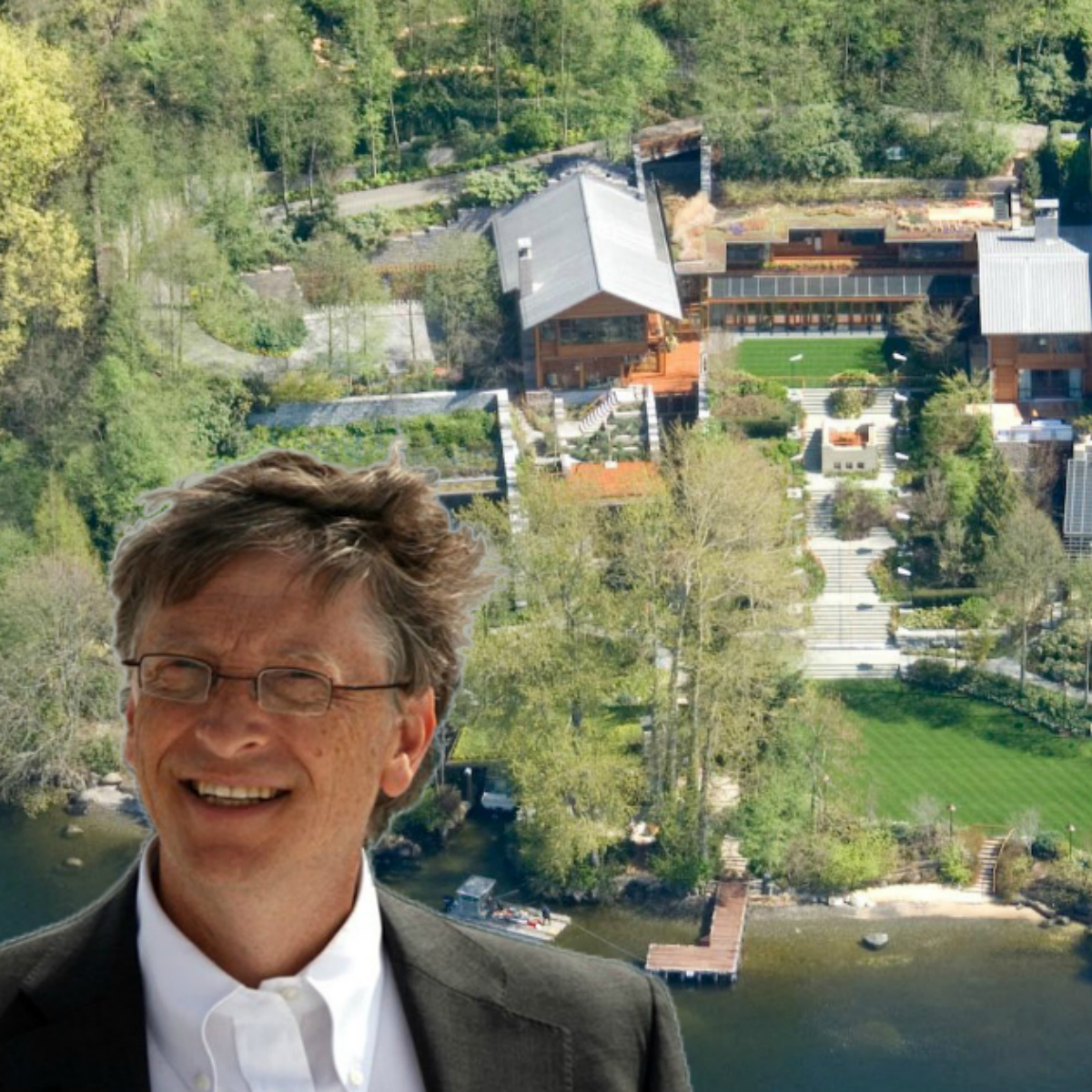 Diez cosas que no sabías sobre la increíble casa de Bill Gates