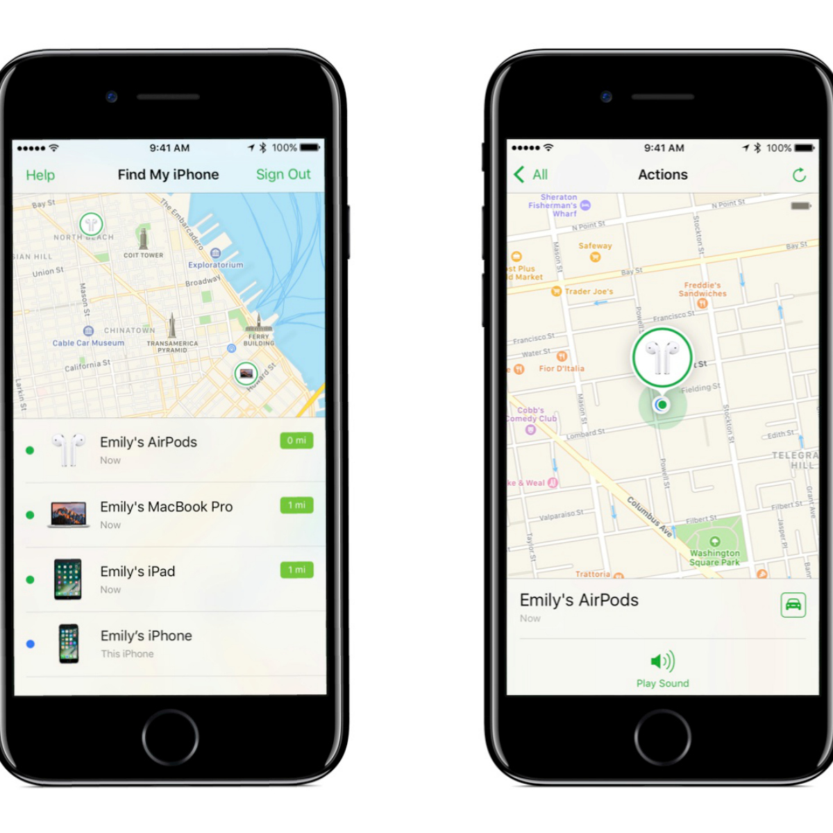 Apple nos cree tan tontos que hizo una app para hallar AirPods perdidos