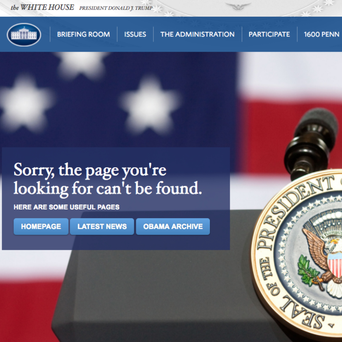 ¿Por qué Trump borró la página de la Casa Blanca en español?