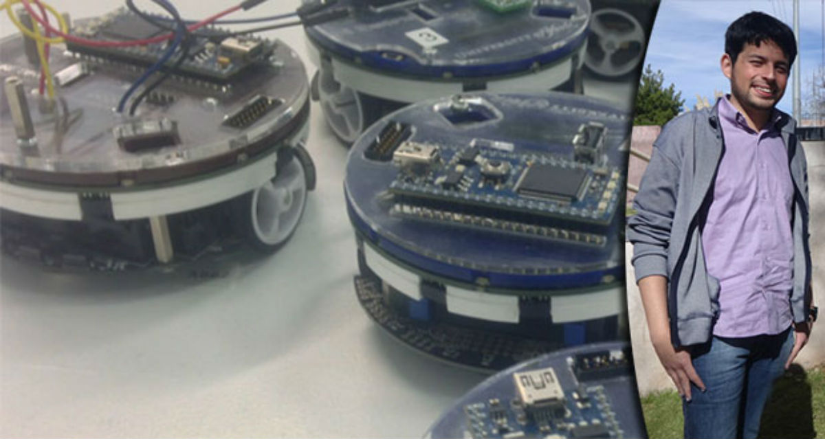 Este mexicano diseñó un sistema de robots multitareas
