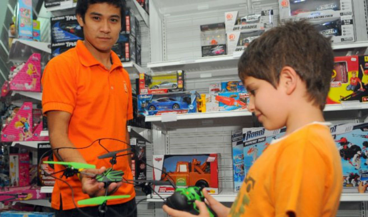 Drones, la novedad de los Reyes Magos