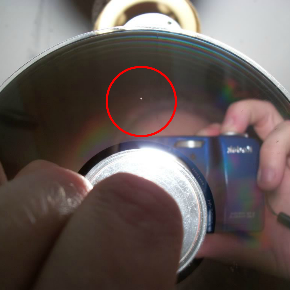 Si comienzas a ver estos puntos en tus CD's, entonces están en peligro