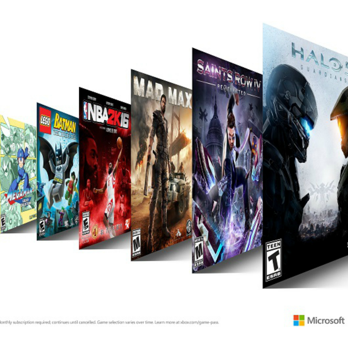 Xbox está ofreciendo 100 videojuegos por 10 dólares mensuales