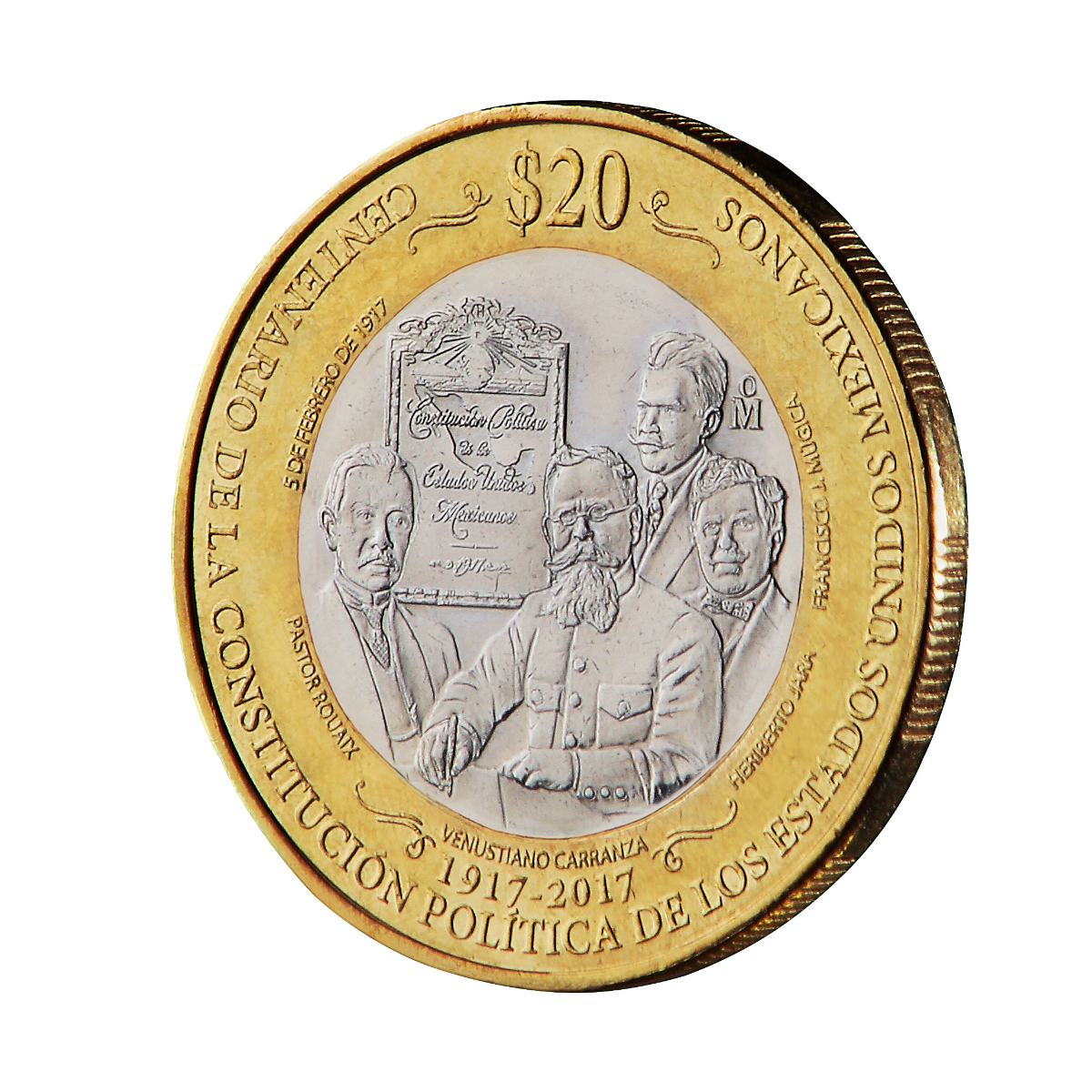 Banxico creó un nuevo billete de 100 pesos por el centenario de la Constitución