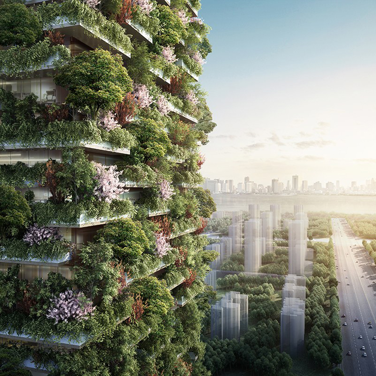 Este edificio ayudará a reducir la contaminación en China