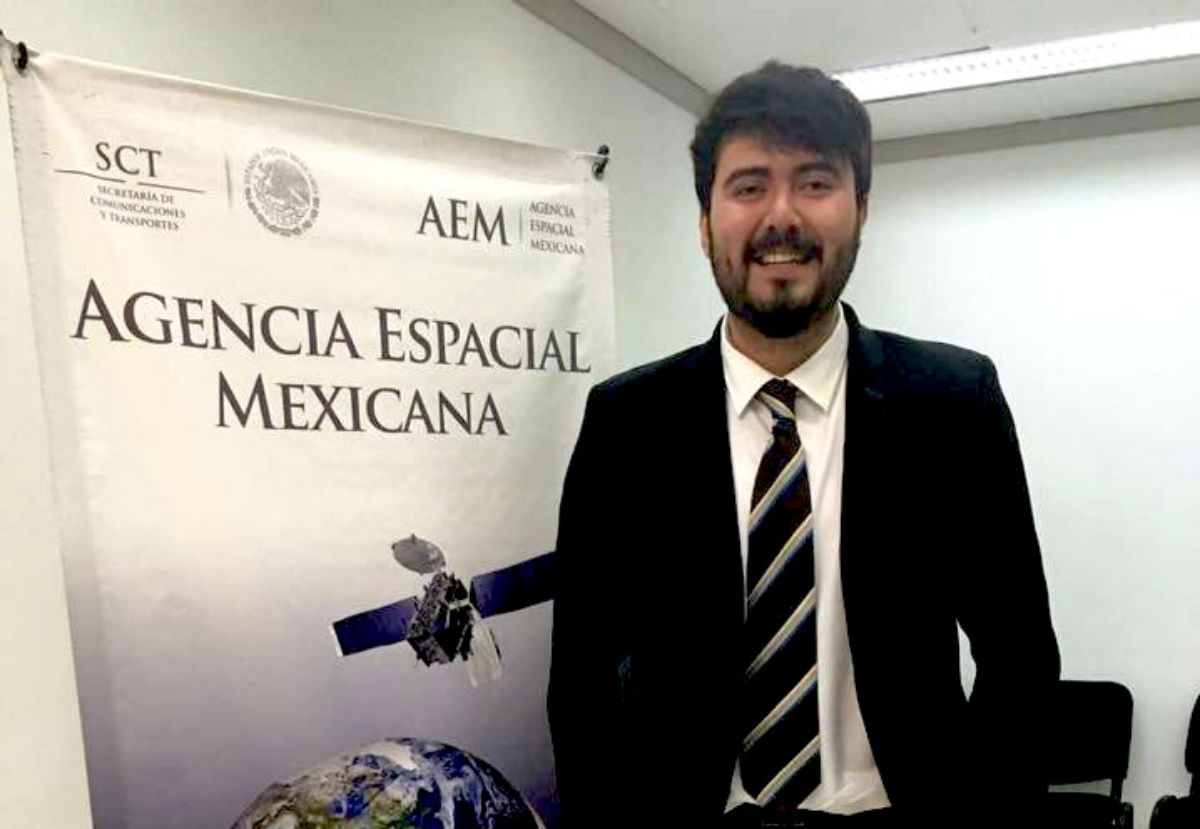 Danton Bazaldua, el mexicano elegido por la ONU como líder espacial