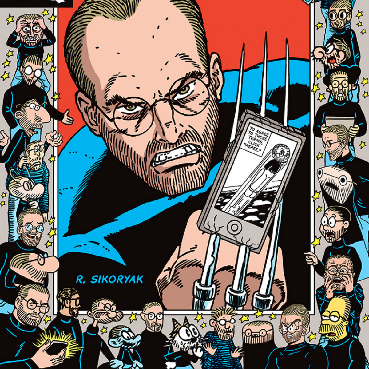 Nadie lee los Términos y Condiciones de iTunes, y por eso convirtieron a Steve Jobs en un superhéroe