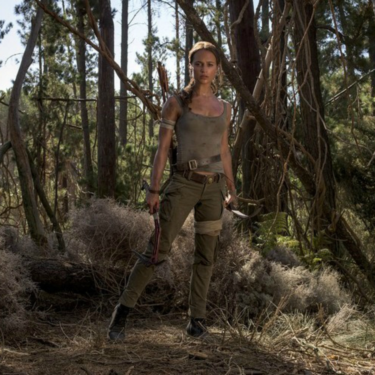 Van a 'rebootear' las películas Tomb Raider de Angelina Jolie