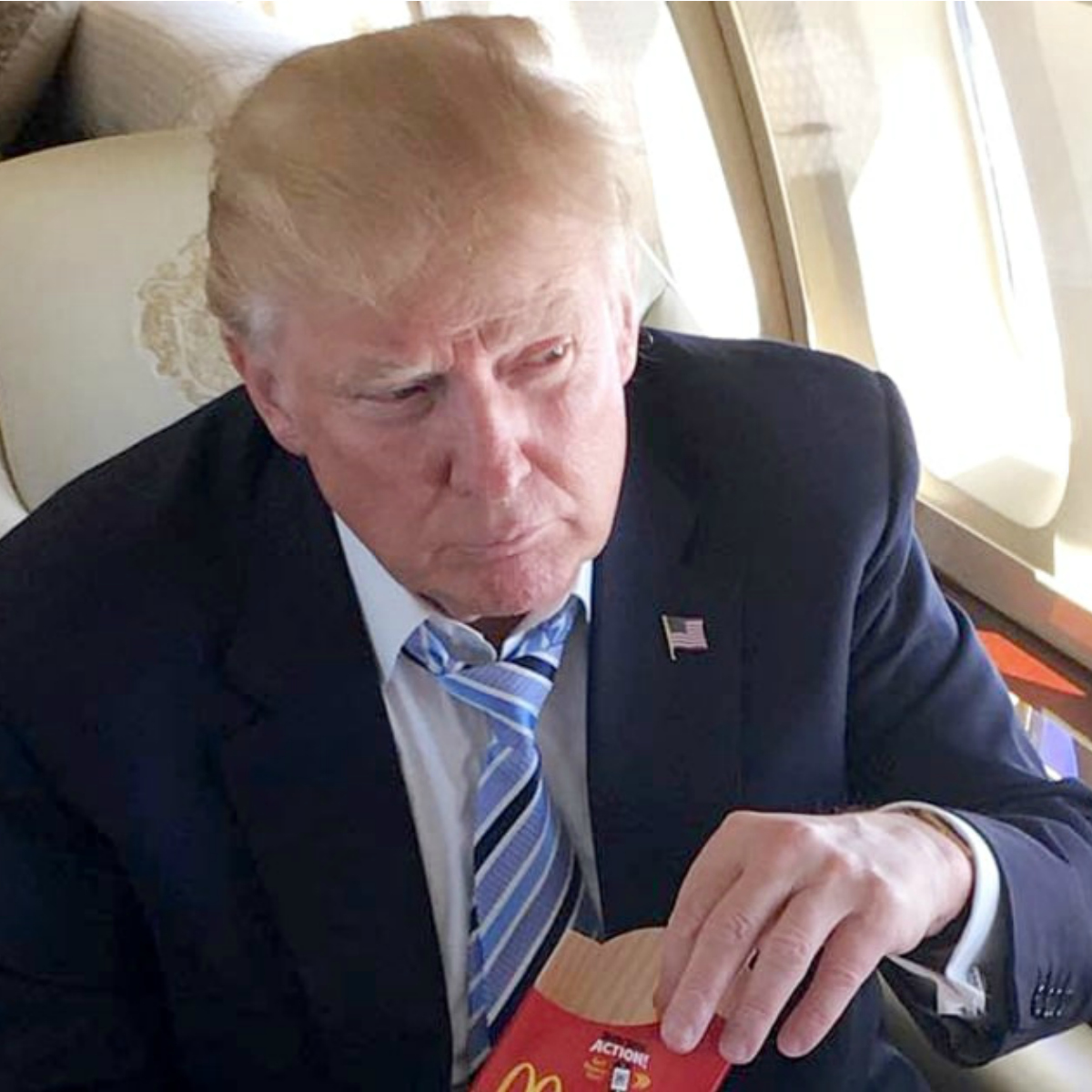 Tuiteros enloquecen por un tuit ofensivo de McDonald's contra Trump