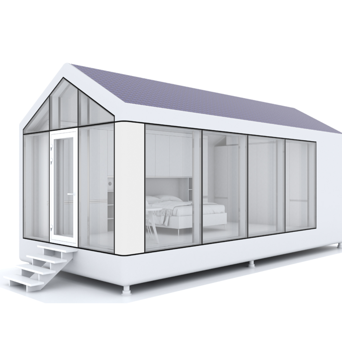 Esta casa autónoma está impresa en 3D y resiste un ataque zombie