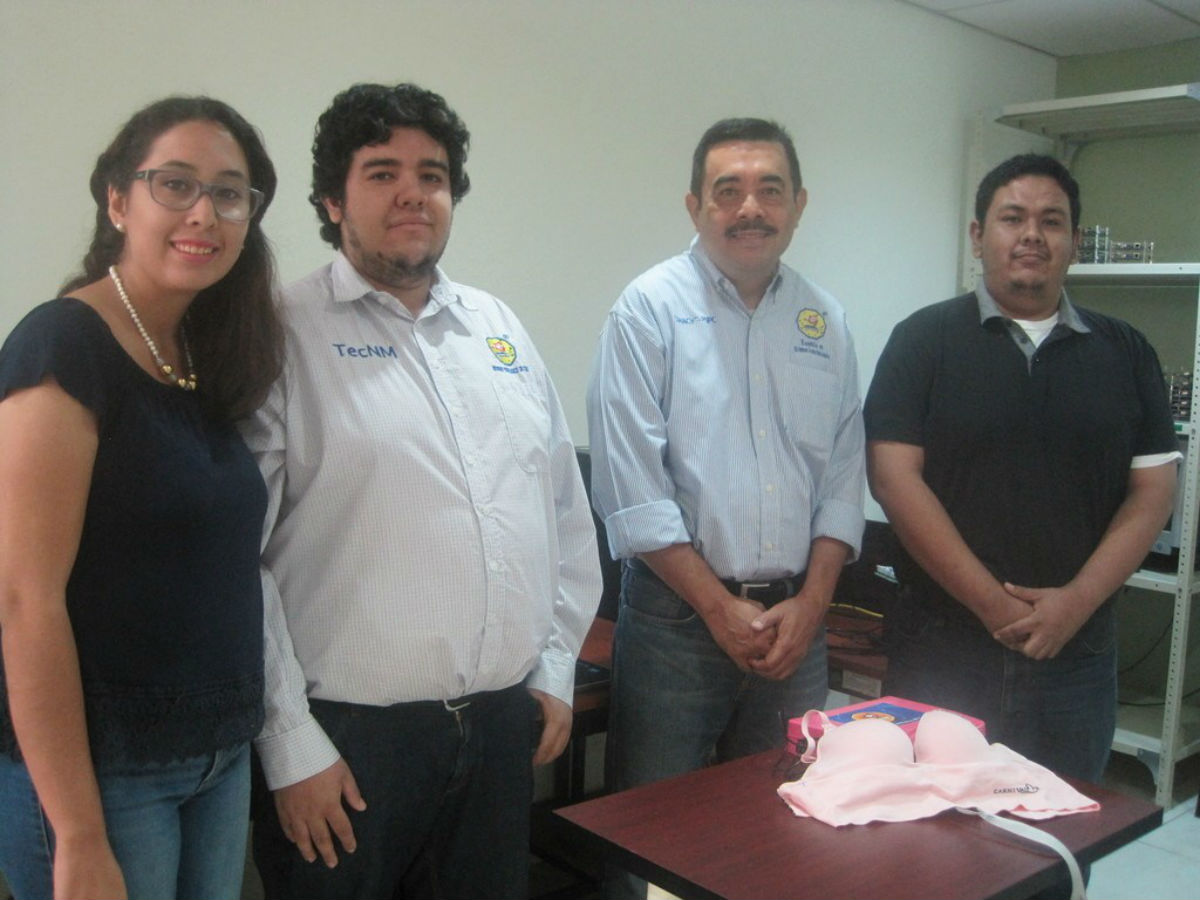 Mexicanos crean un sostén capaz de detectar el cáncer de mama