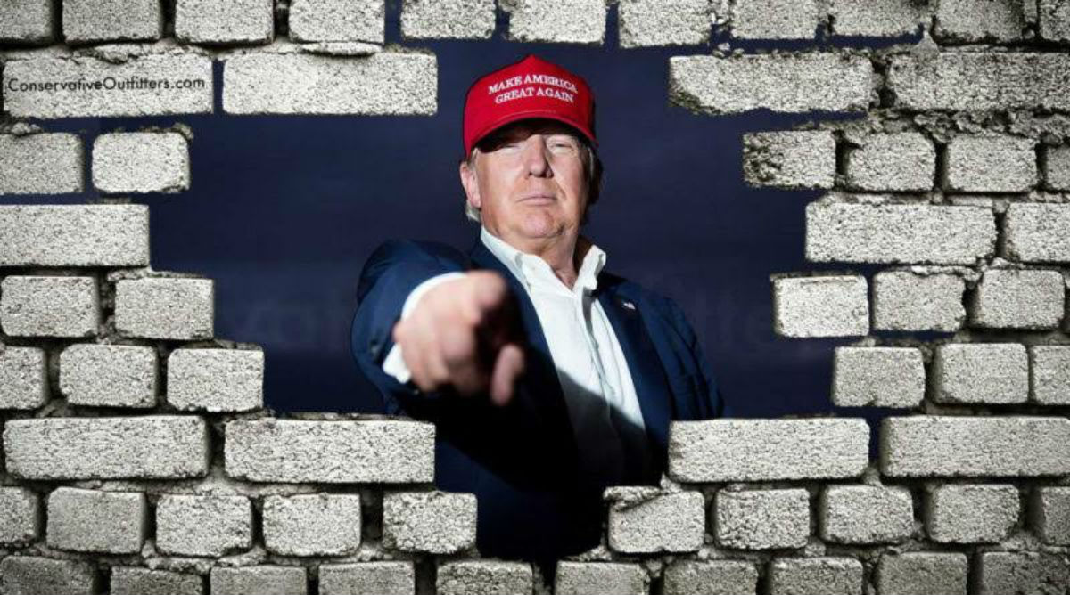 Estos latinos quieren ayudar a construir el muro de Trump