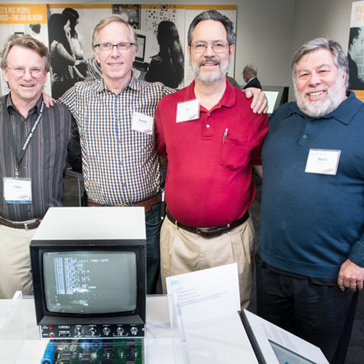 Los creadores de la primera computadora de Apple se reúnen 40 años después