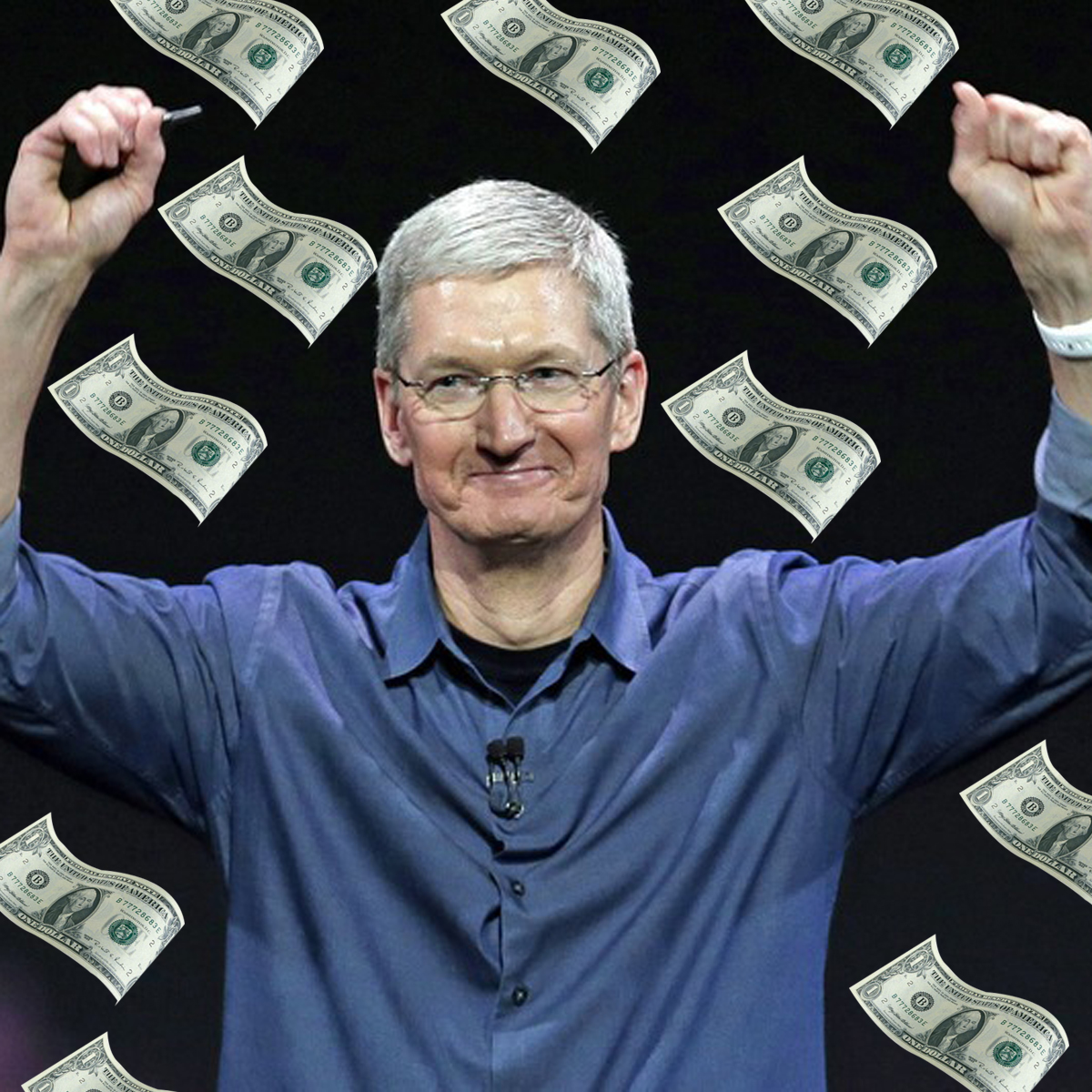 Apple podría comprar Starbucks, McDonald's y Tesla con su efectivo