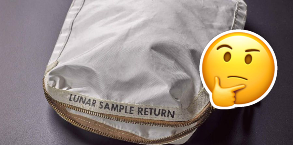 La extraña razón por la que fue subastada una bolsa de polvo lunar