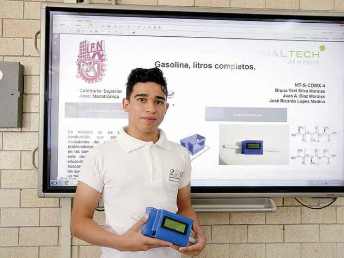 Este mexicano halló la solución para que no te roben gasolina