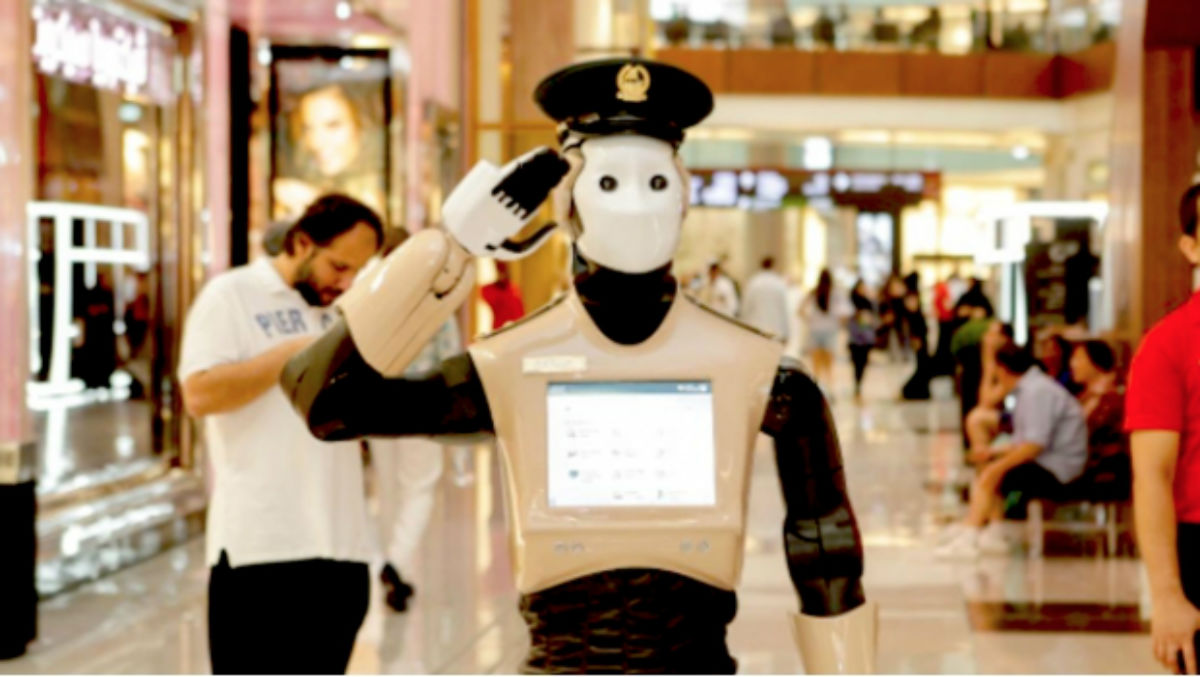 Este país quiere controlar la seguridad con un robot policía