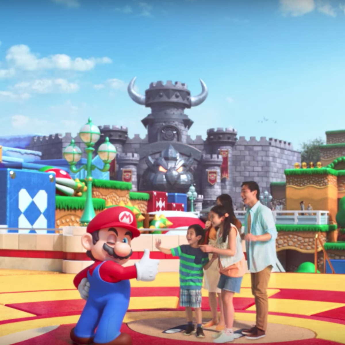 Ya sabemos cómo podría ser el parque de diversiones de Nintendo