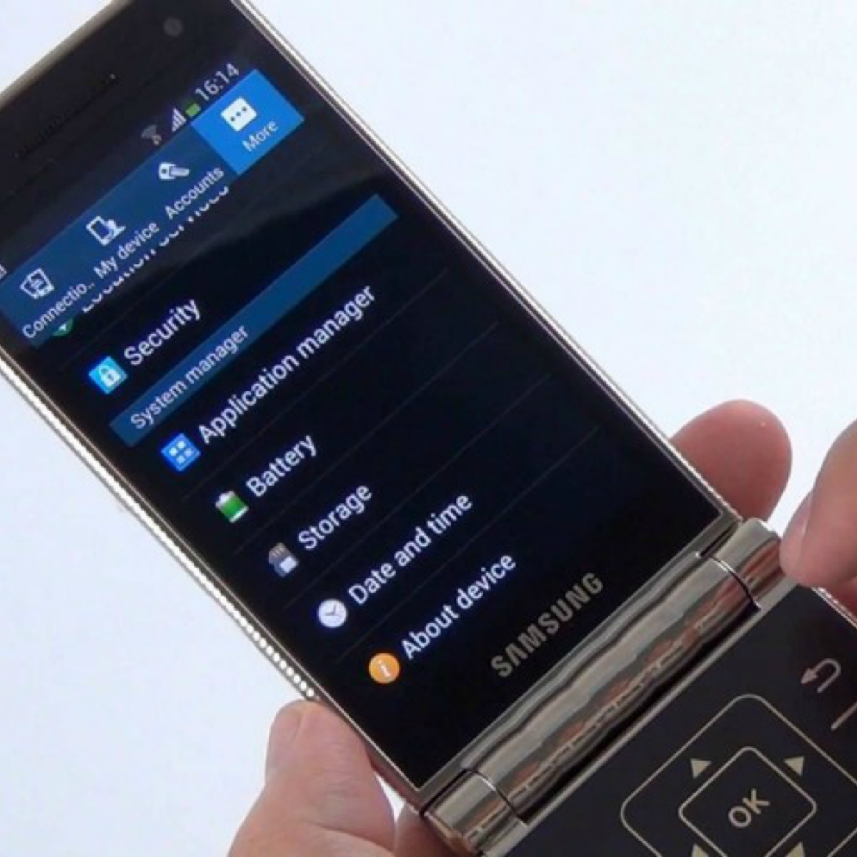 Samsung nos regresa los teléfonos de tapita con el Galaxy Folder 2