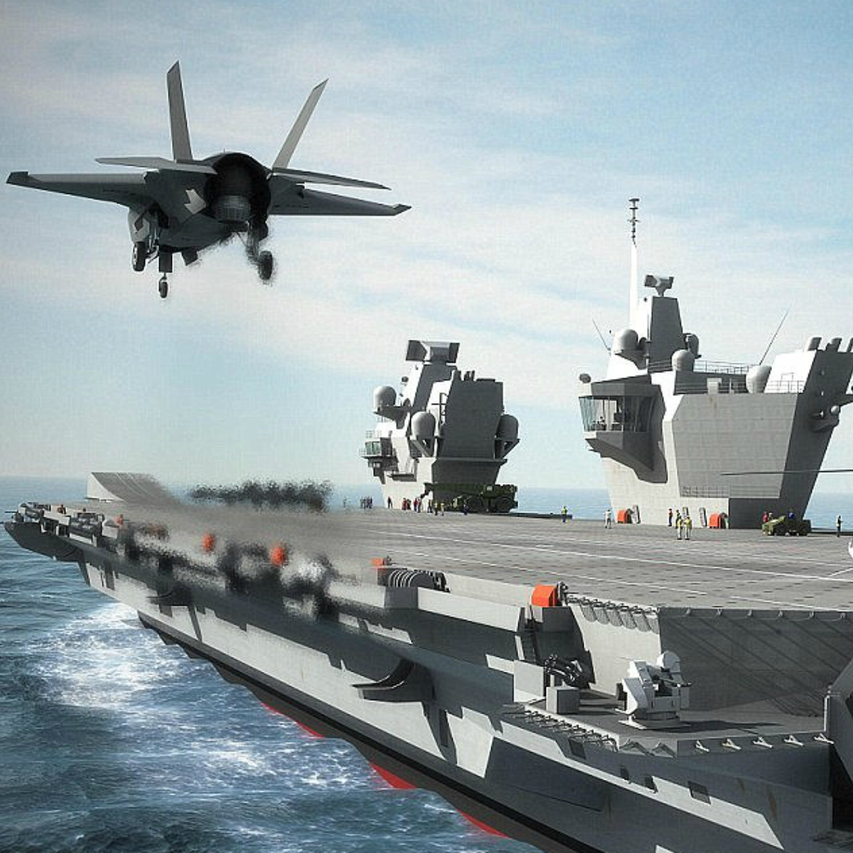 El portaaviones más poderoso de la flota británica usa... ¿Windows XP?