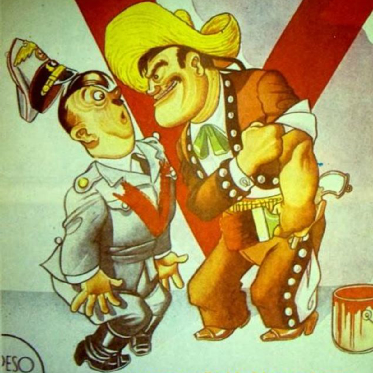 Carteles de cuando México le declaró la guerra a los Nazis