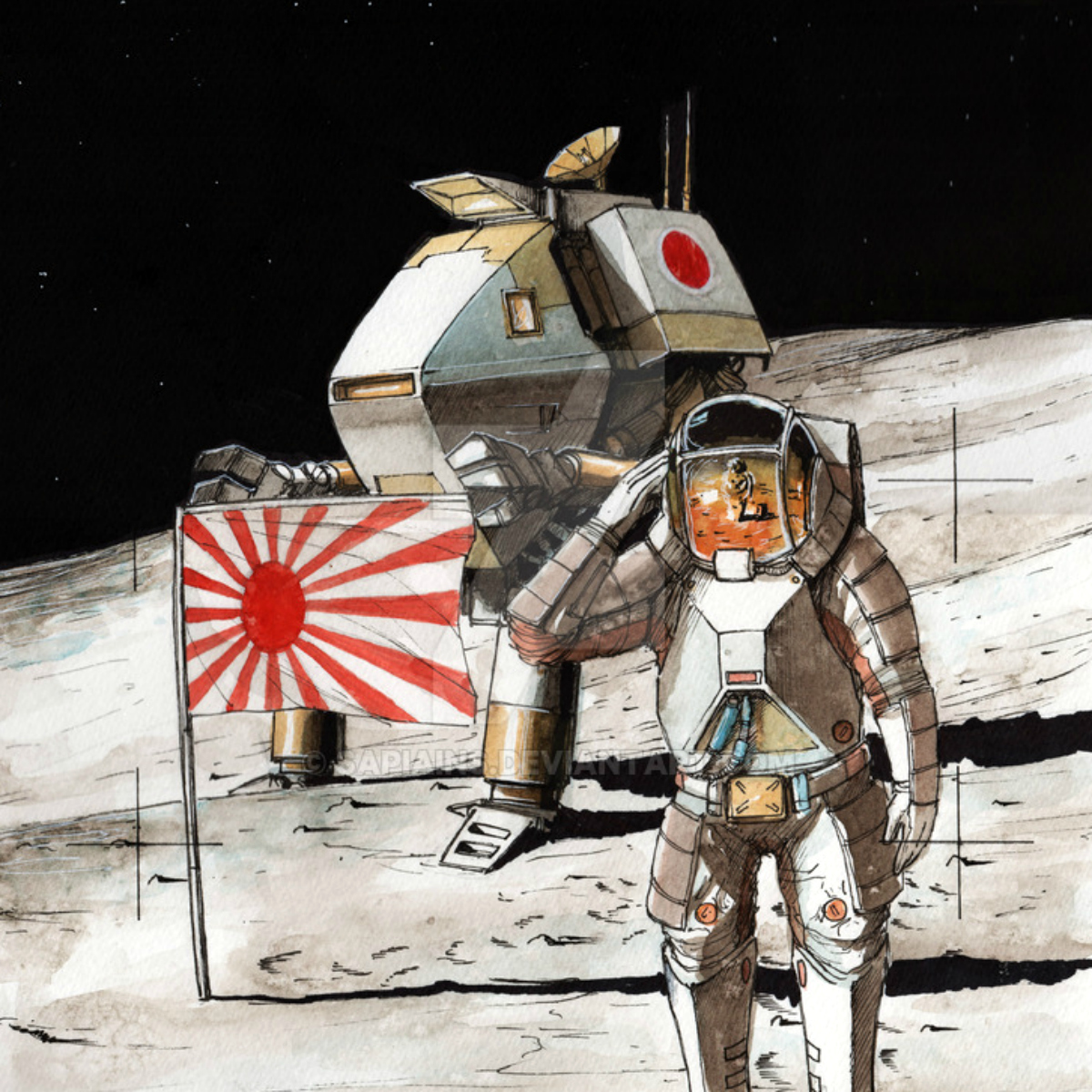 Japón planea poner a un astronauta en la Luna en 2030