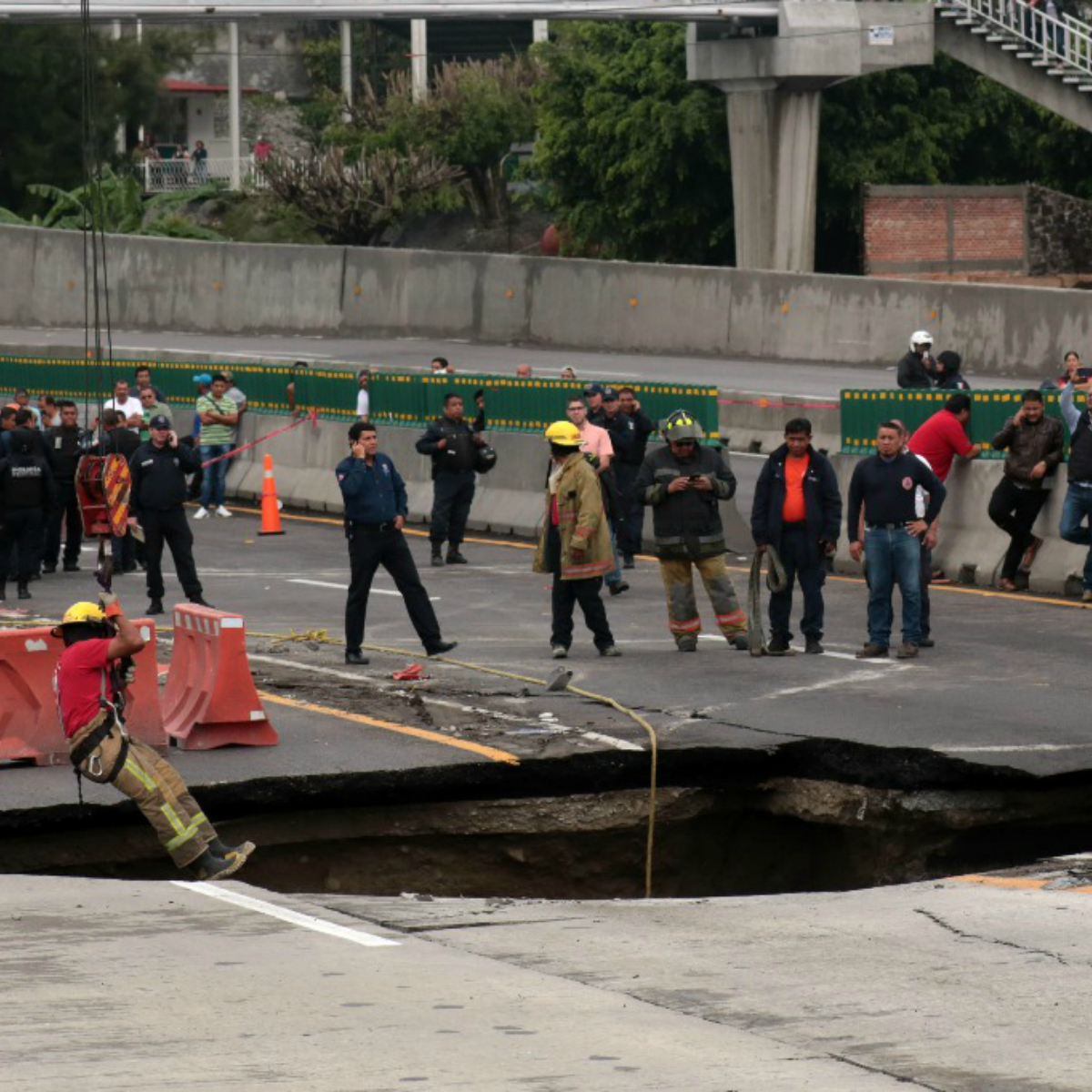 Estos son los puntos en los que podría nacer un nuevo socavón del Paso Exprés de Cuernavaca