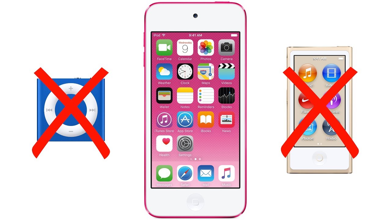 Adiós al iPod nano y shuffle