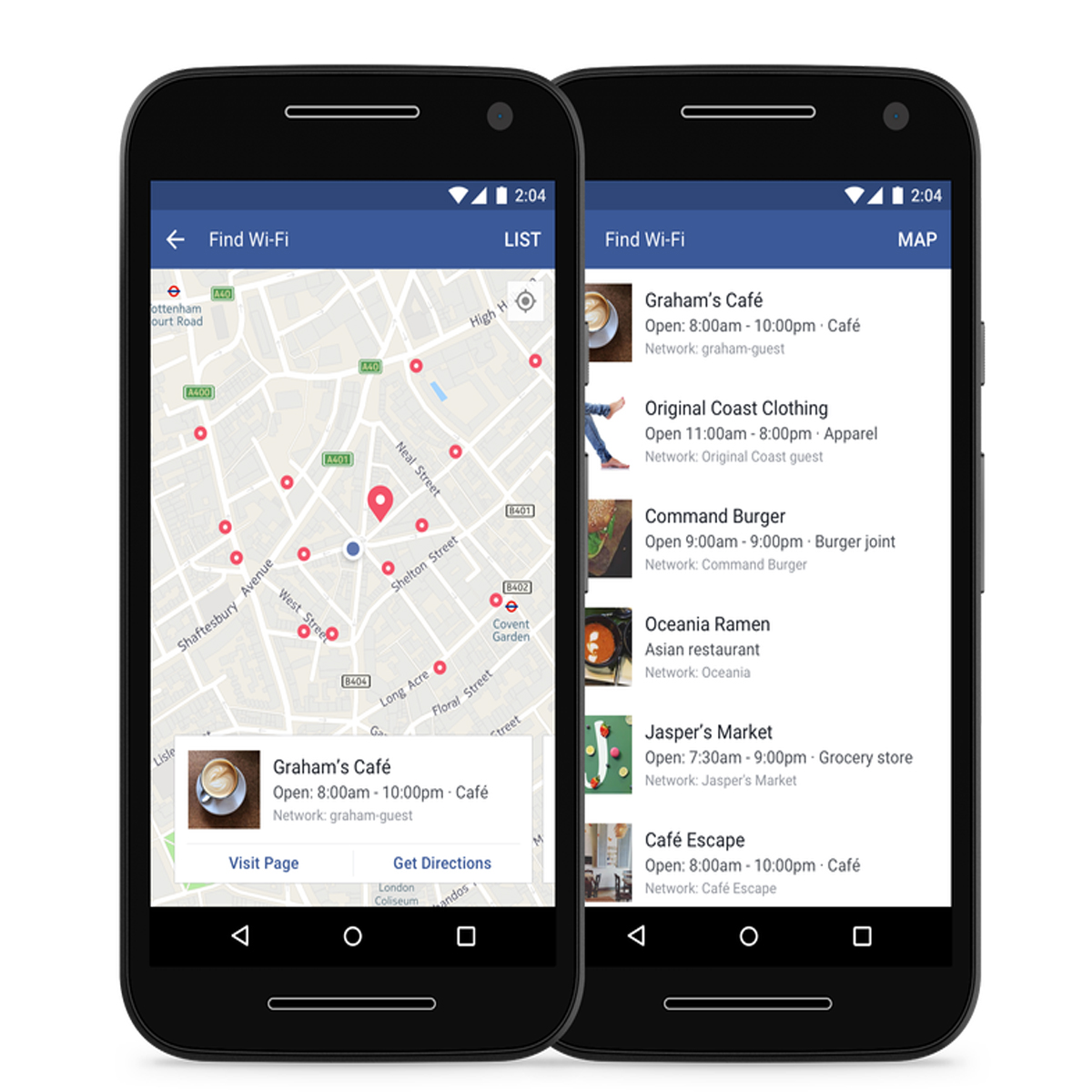 Facebook te dirá dónde puedes conectarte a internet gratis