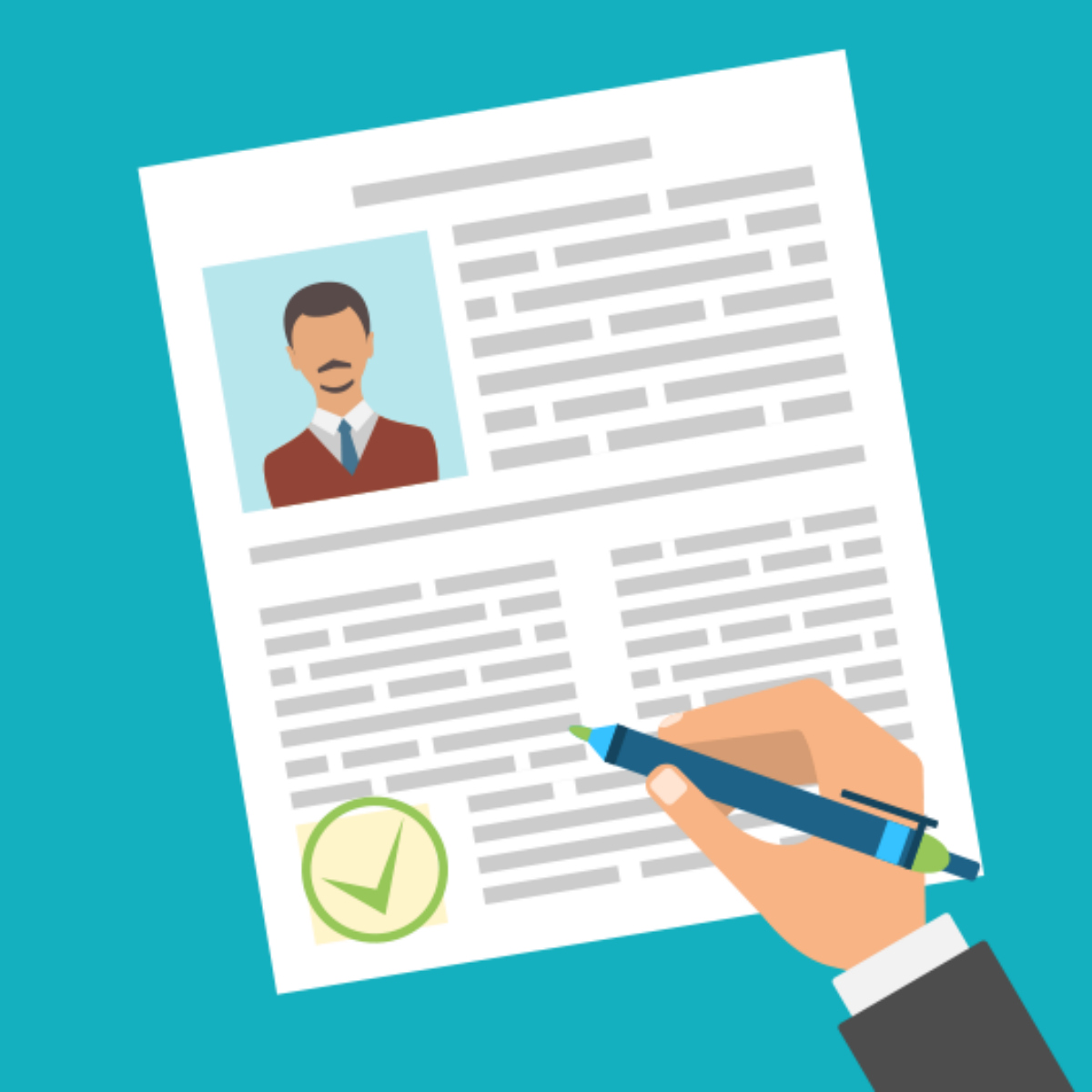 La diferencia entre un empleado y un desempleado está en la fuente de un CV