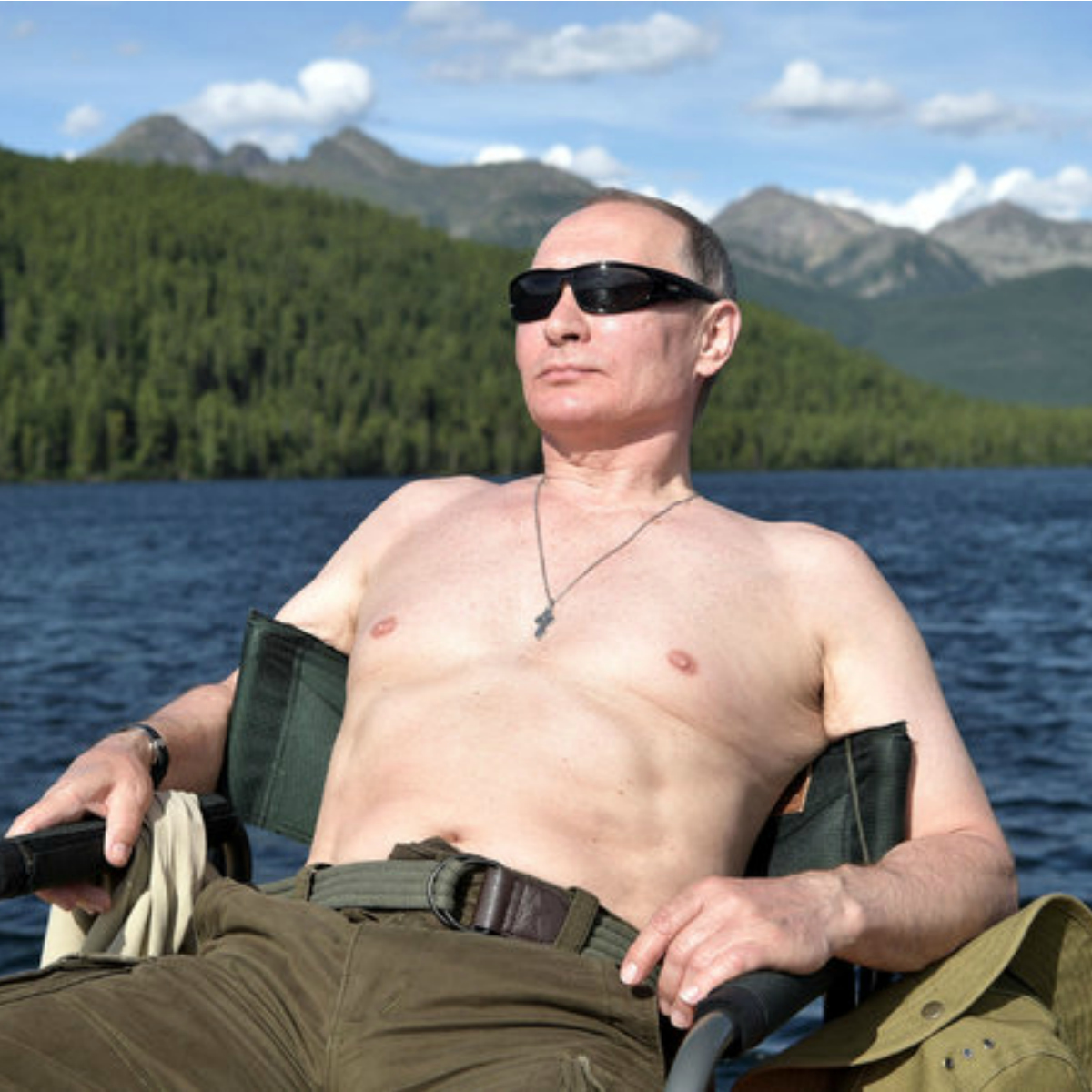 Así fueron las espectaculares vacaciones del presidente de Rusia