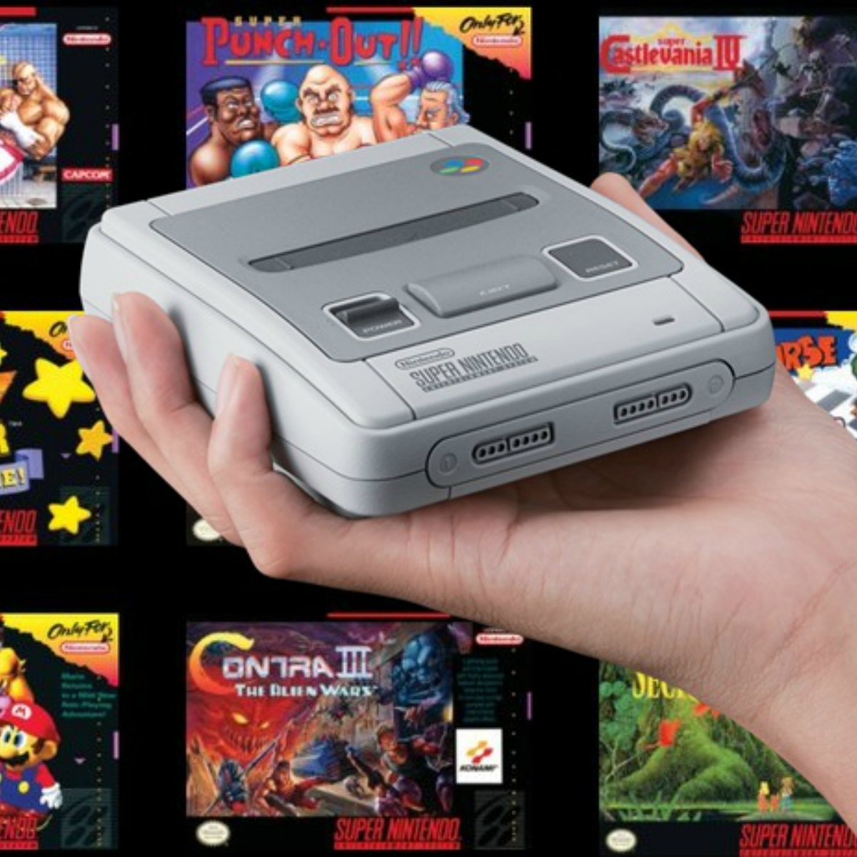 Nintendo apela a la nostalgia para vender su Super Nintendo Classic Edition