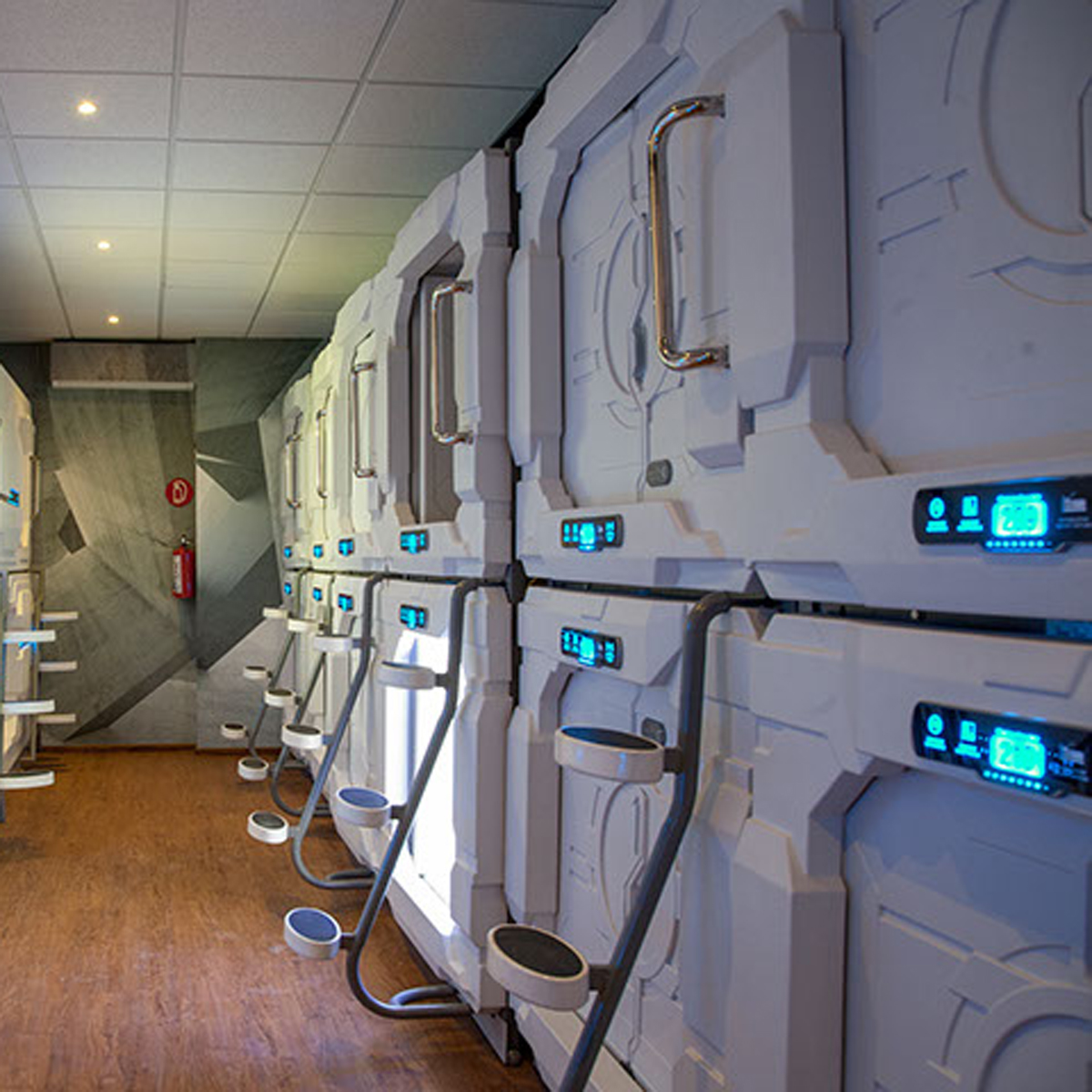 En la CDMX ya puedes dormir en una cápsula como las del Quinto Elemento