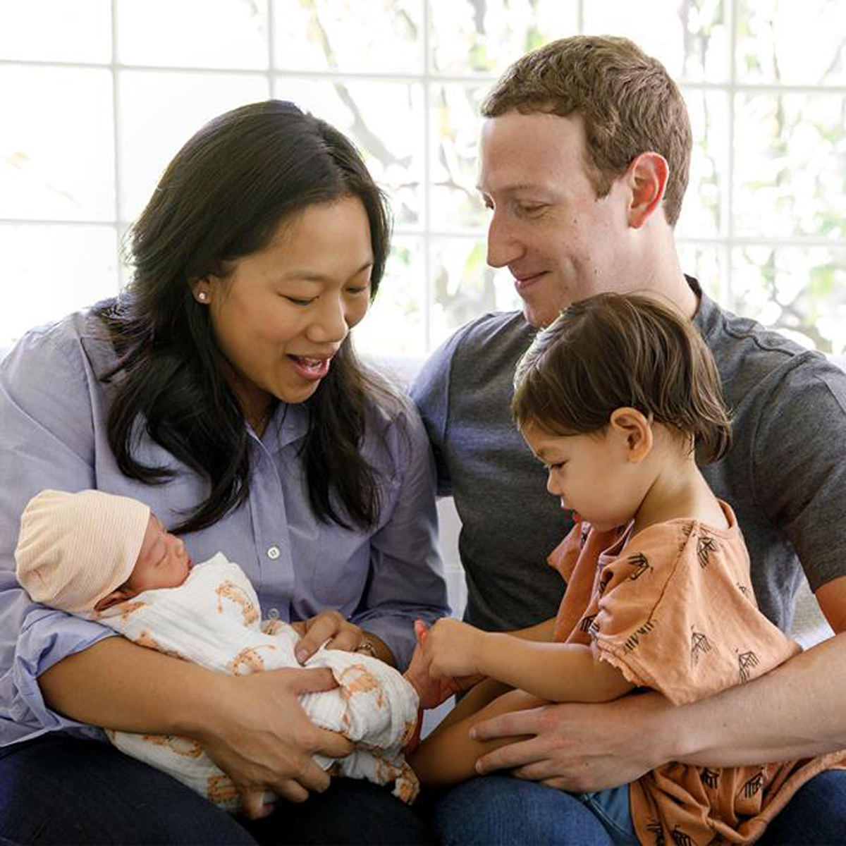Mark Zuckerberg le dio la bienvenida a su nueva bebé con esta carta