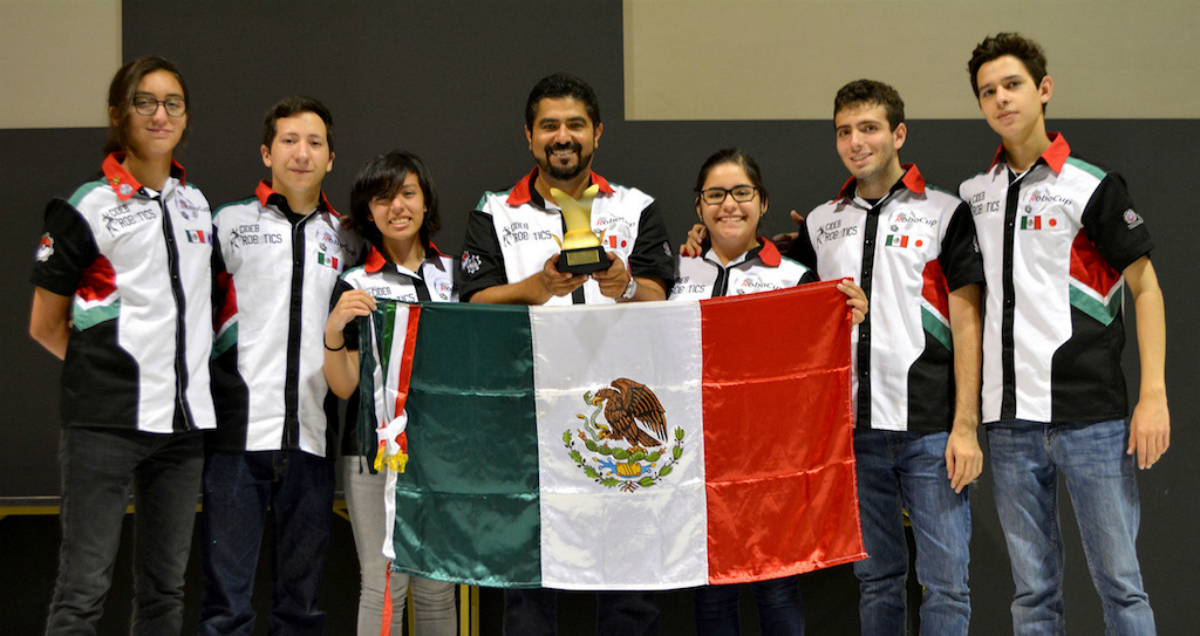 Mexicanos bicampeones en la RoboCup 2017 en Japón