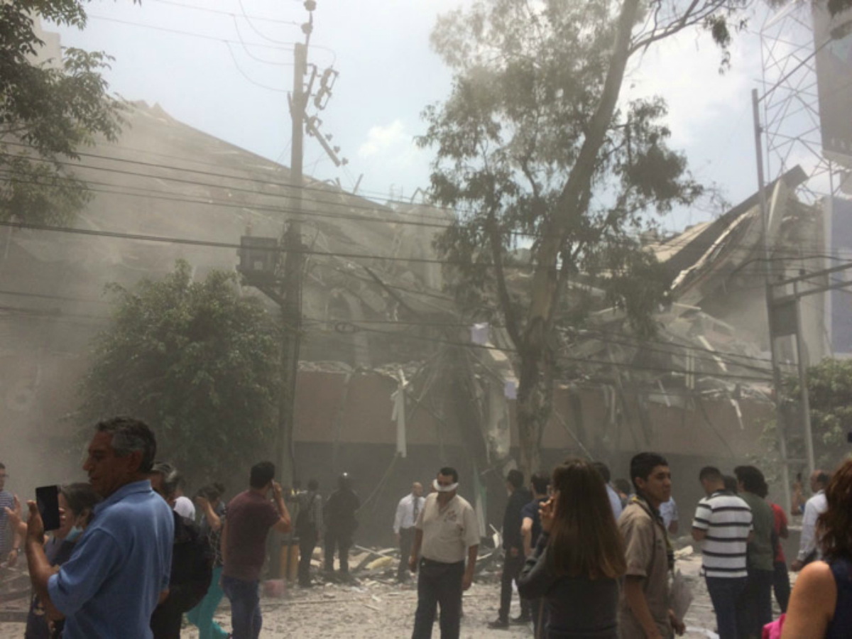 Temblor de 7.1 grados sacude México